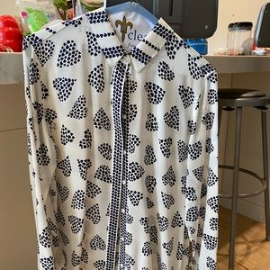 Boden 100% Silk shirt - size 8